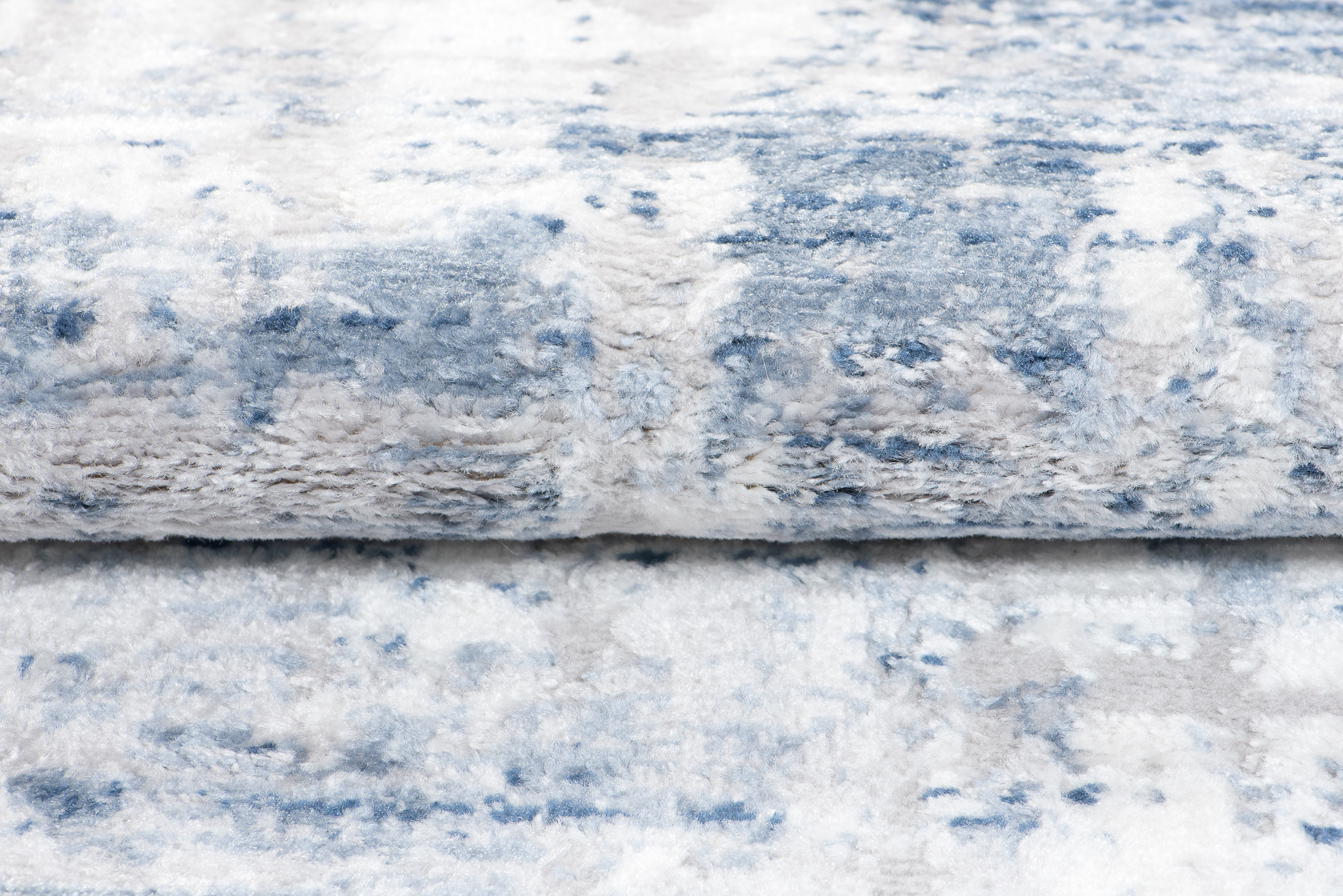 Alfombra Sky Azul Gris Abstracto Rayas