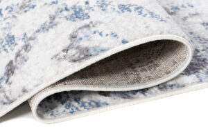 Alfombra Sky Gris Azul Moderna ZigZag