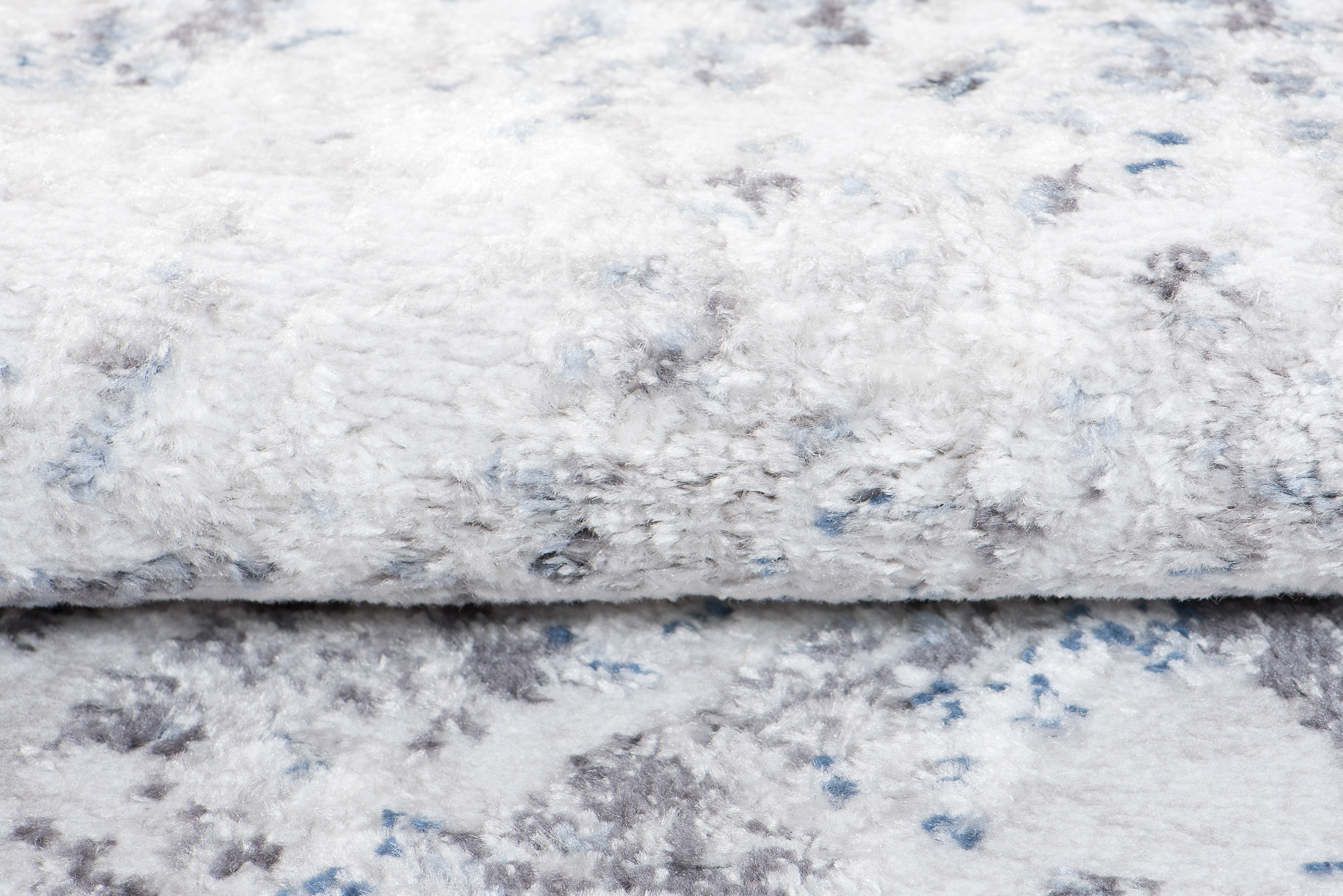 Alfombra Sky Gris Azul Moderna ZigZag