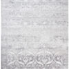 Alfombra Sky Gris Vintage Floral Moteado