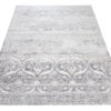 Alfombra Sky Gris Vintage Floral Moteado