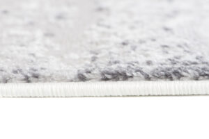 Alfombra Sky Gris Vintage Floral Moteado