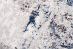 Alfombra Sky Gris Azul Abstracto Moteado