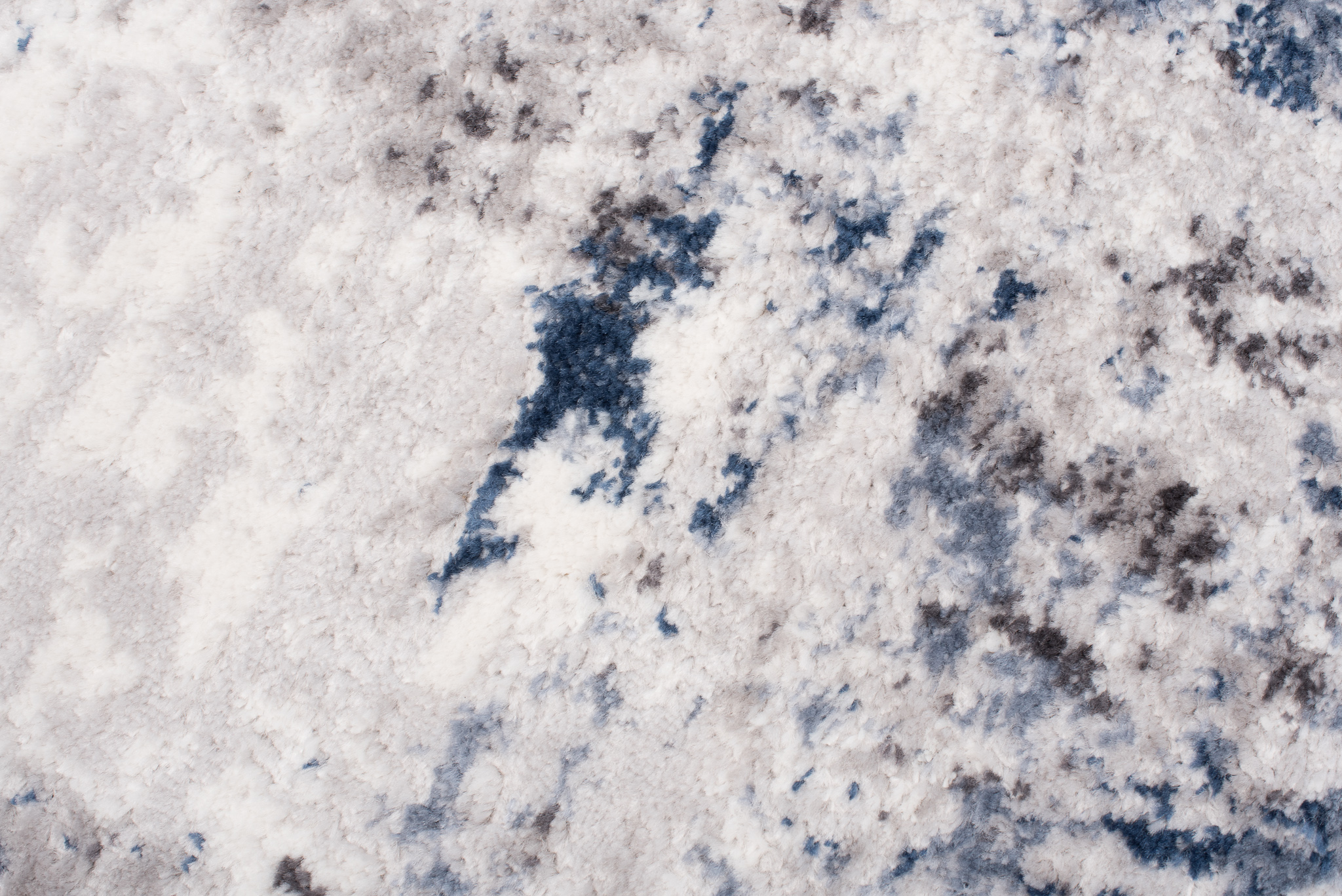 Alfombra Sky Gris Azul Abstracto Moteado