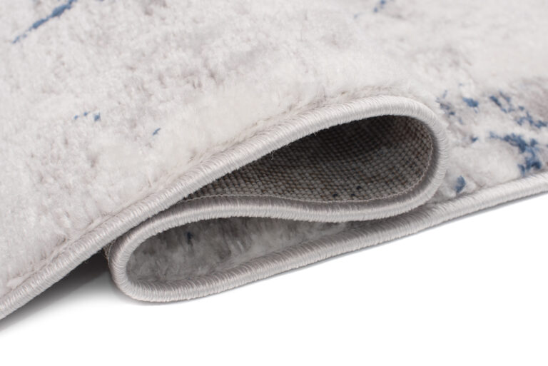 Alfombra Sky Gris Azul Abstracto Moteado