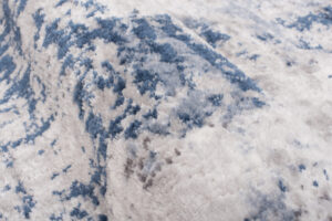 Alfombra Sky Gris Azul Abstracto Moteado