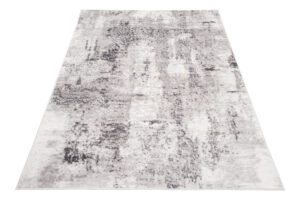 Alfombra Sky Gris Abstracto Vintage Moteado