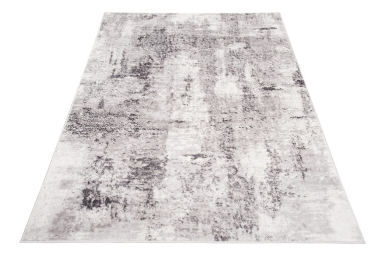 Alfombra Sky Gris Abstracto Vintage Moteado