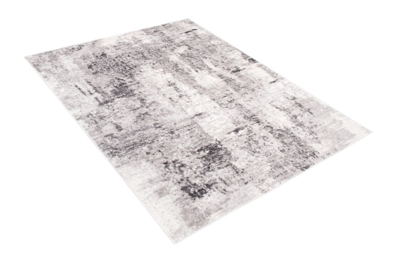 Alfombra Sky Gris Abstracto Vintage Moteado