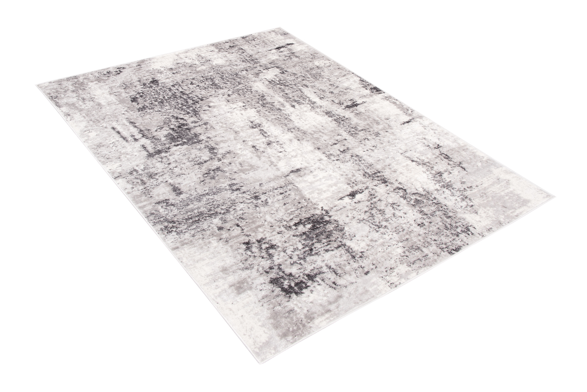 Alfombra Sky Gris Abstracto Vintage Moteado