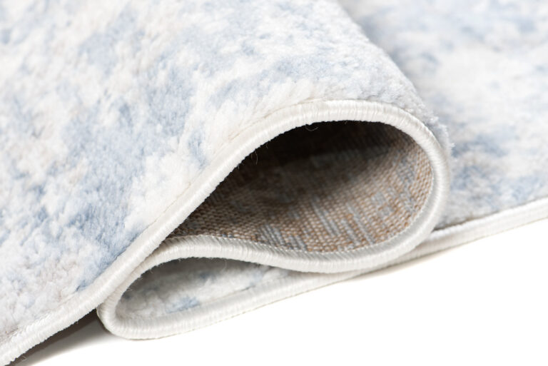 Alfombra Sky Azul Geométrico Diamantes