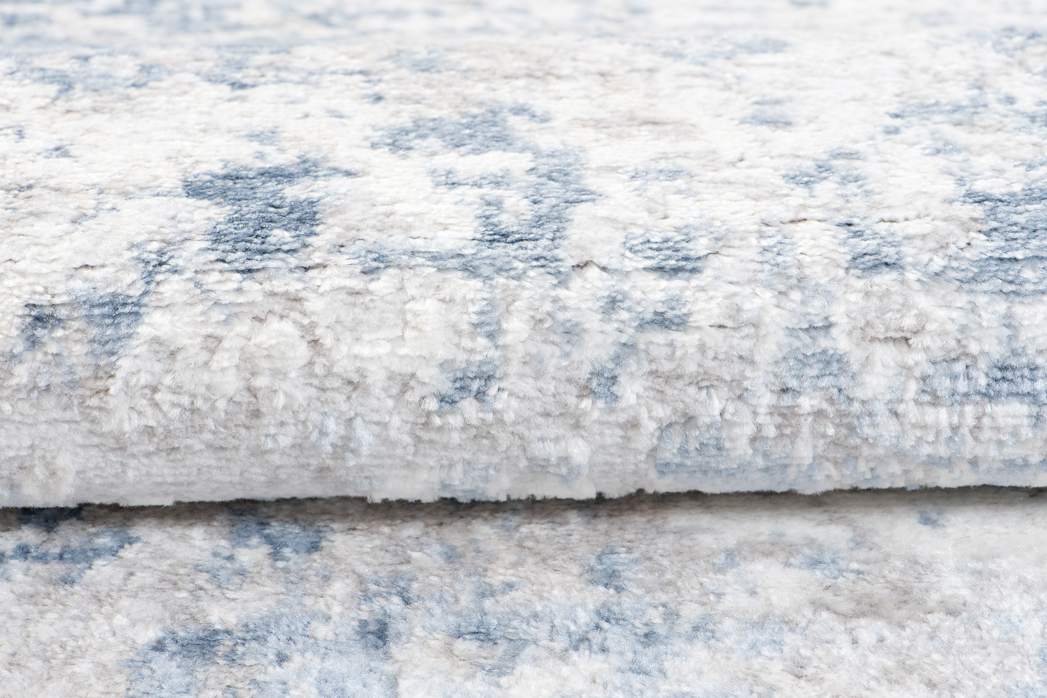 Alfombra Sky Azul Geométrico Diamantes