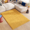 Alfombra Essence Shaggy Unicolor Mostaza