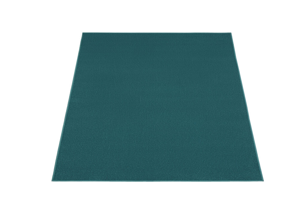 Alfombra Mono Cuadrada Interior Exterior Azul