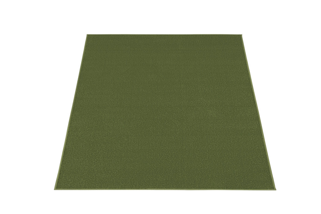 Alfombra Mono Cuadrada Interior Exterior Verde