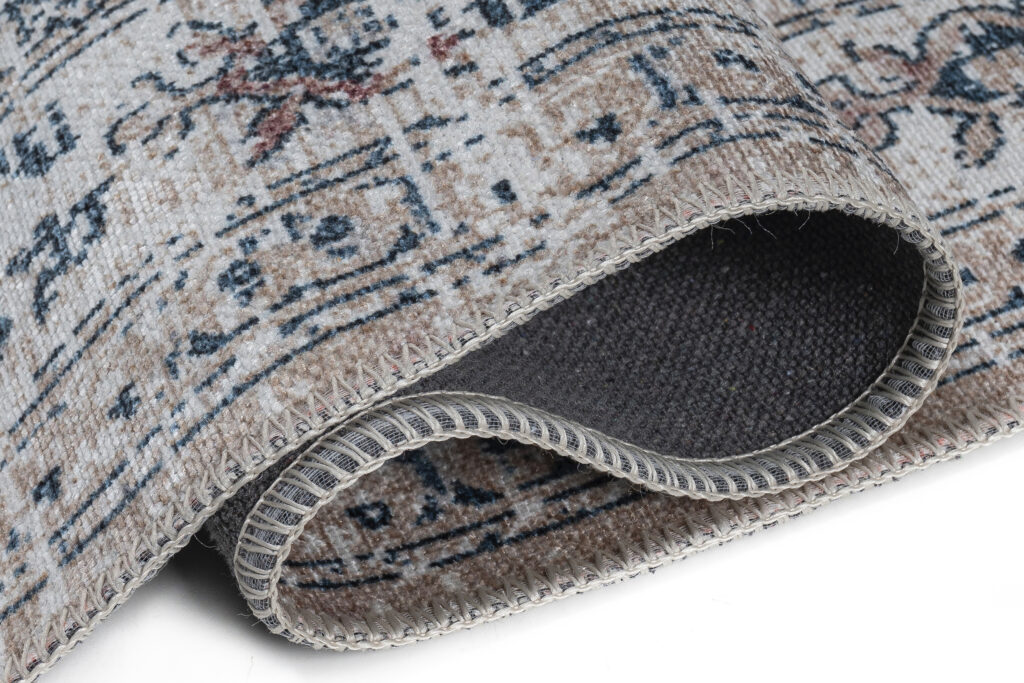 Alfombra Ritz Beige Azul Ornamental