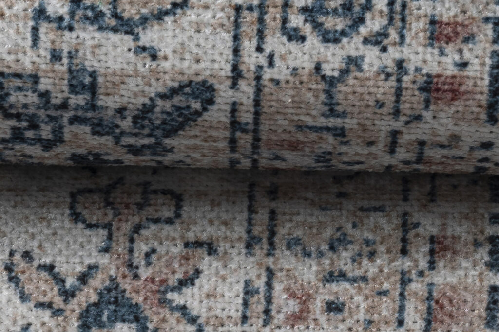 Alfombra Ritz Beige Azul Ornamental