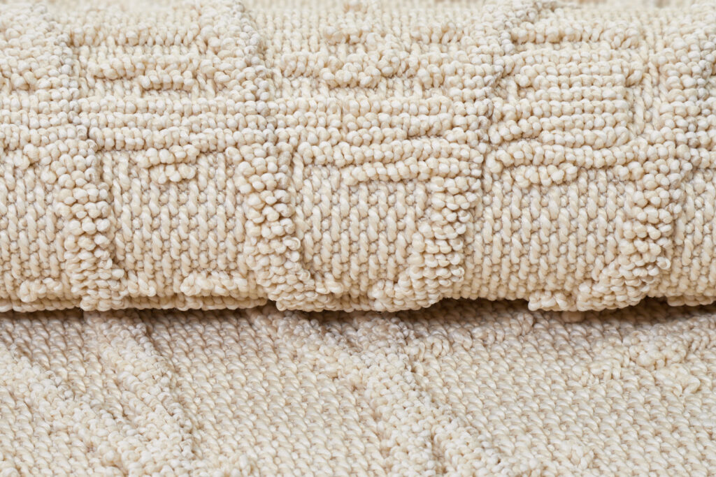 Alfombra Exterior Rio Loop Crema Rombos