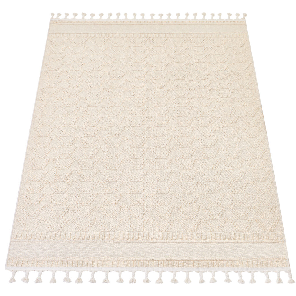 Alfombra Exterior Rio Loop Crema Étnico