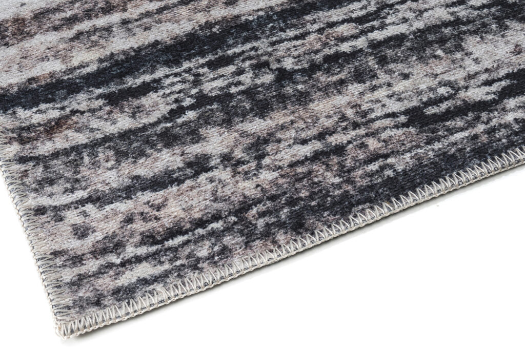 Alfombra Ritz Azul Marino Gris Rayas