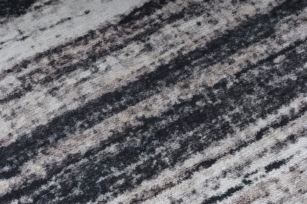 Alfombra Ritz Azul Marino Gris Rayas