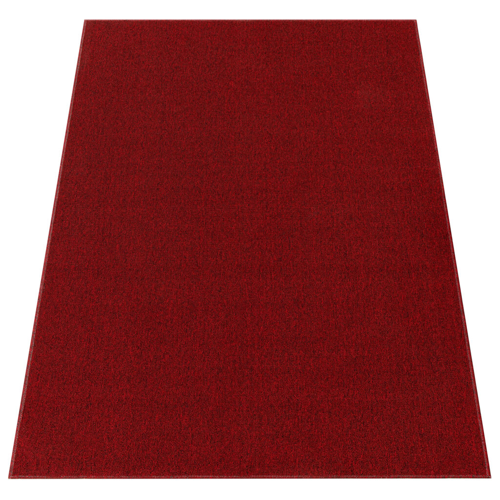 Alfombra Nizza Rojo Moderno Antideslizante