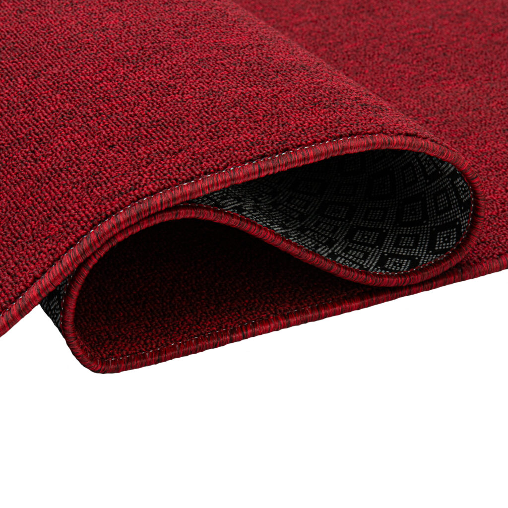 Alfombra Nizza Rojo Moderno Antideslizante