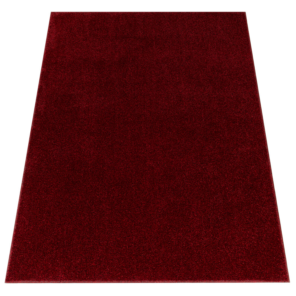 Alfombra Noyan Rojo Moderno Antideslizante