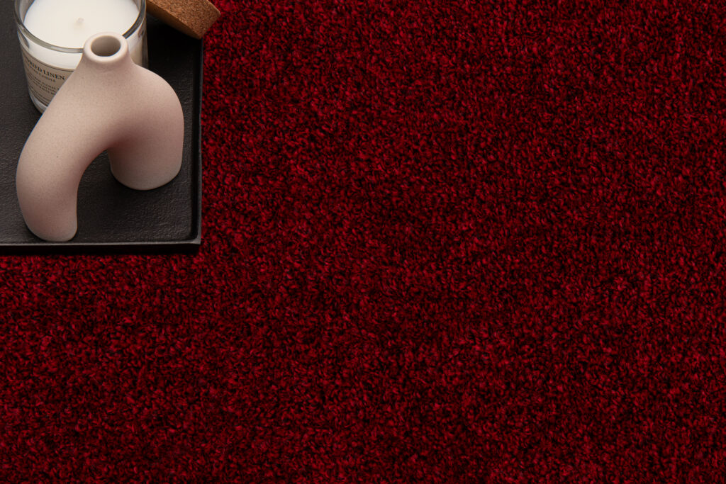 Alfombra Noyan Rojo Moderno Antideslizante