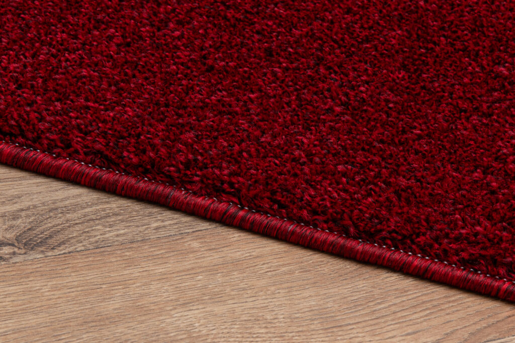 Alfombra Noyan Rojo Moderno Antideslizante