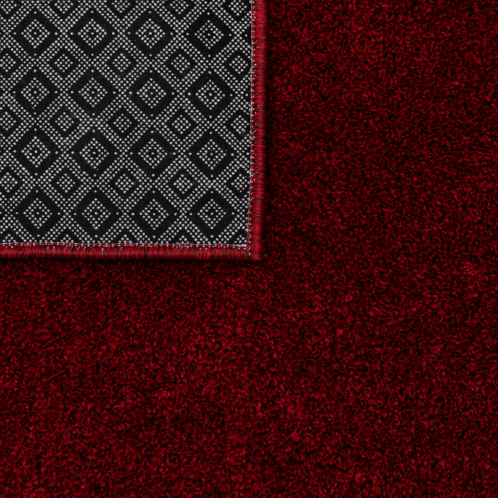 Alfombra Noyan Rojo Moderno Antideslizante