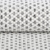 Alfombra Agra Gris Moderna con Flecos