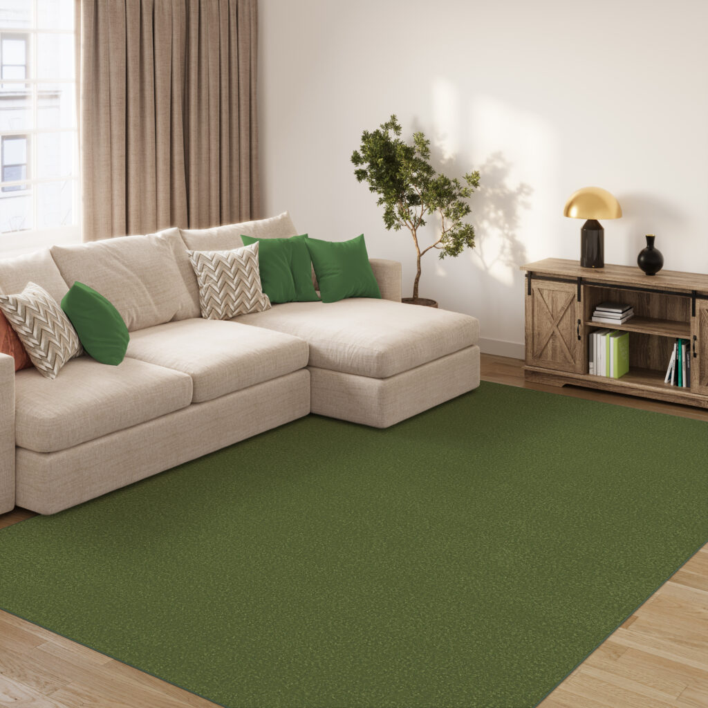 Alfombra Mono Interior Exterior Verde