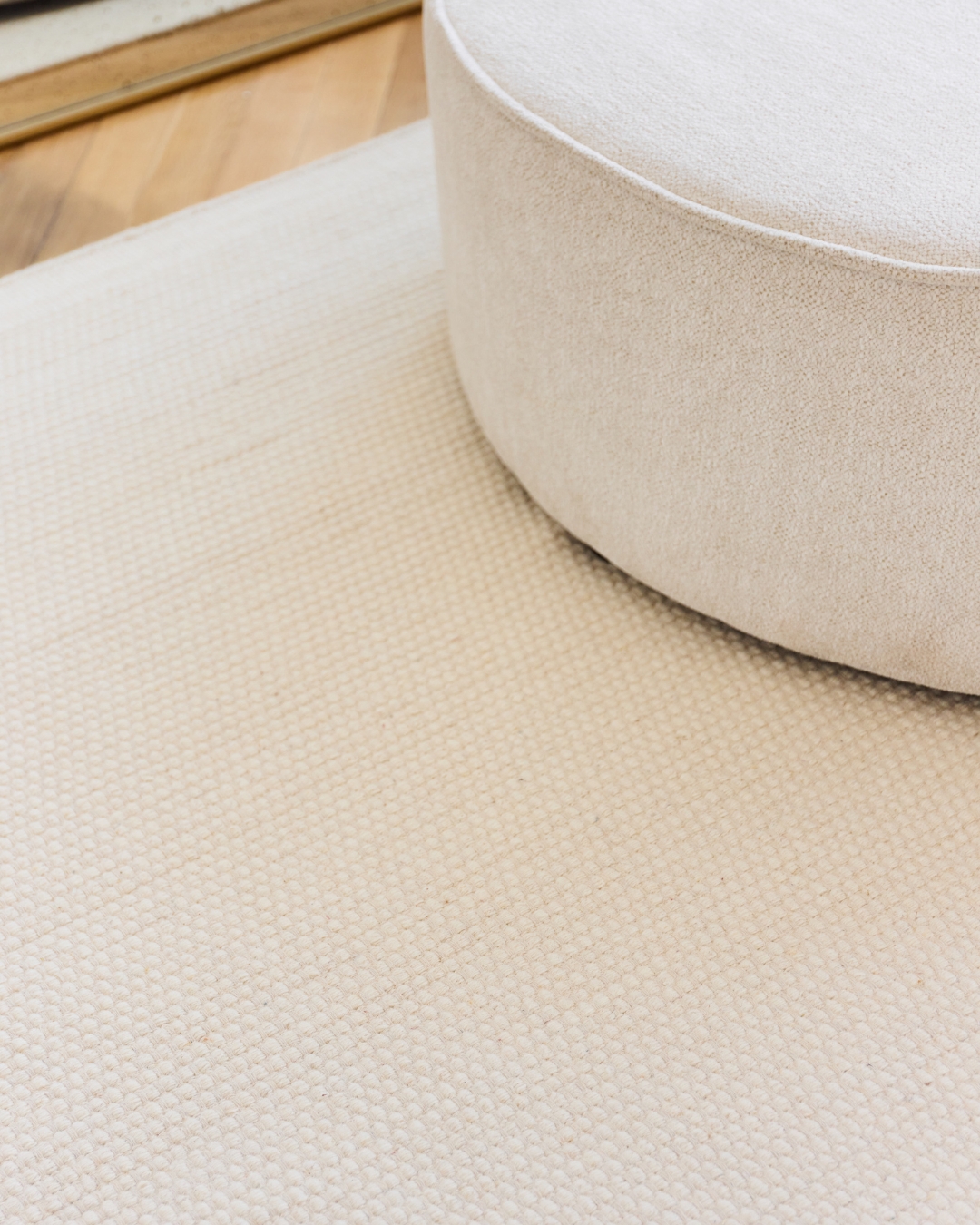 Alfombra Lana Loni Blanca