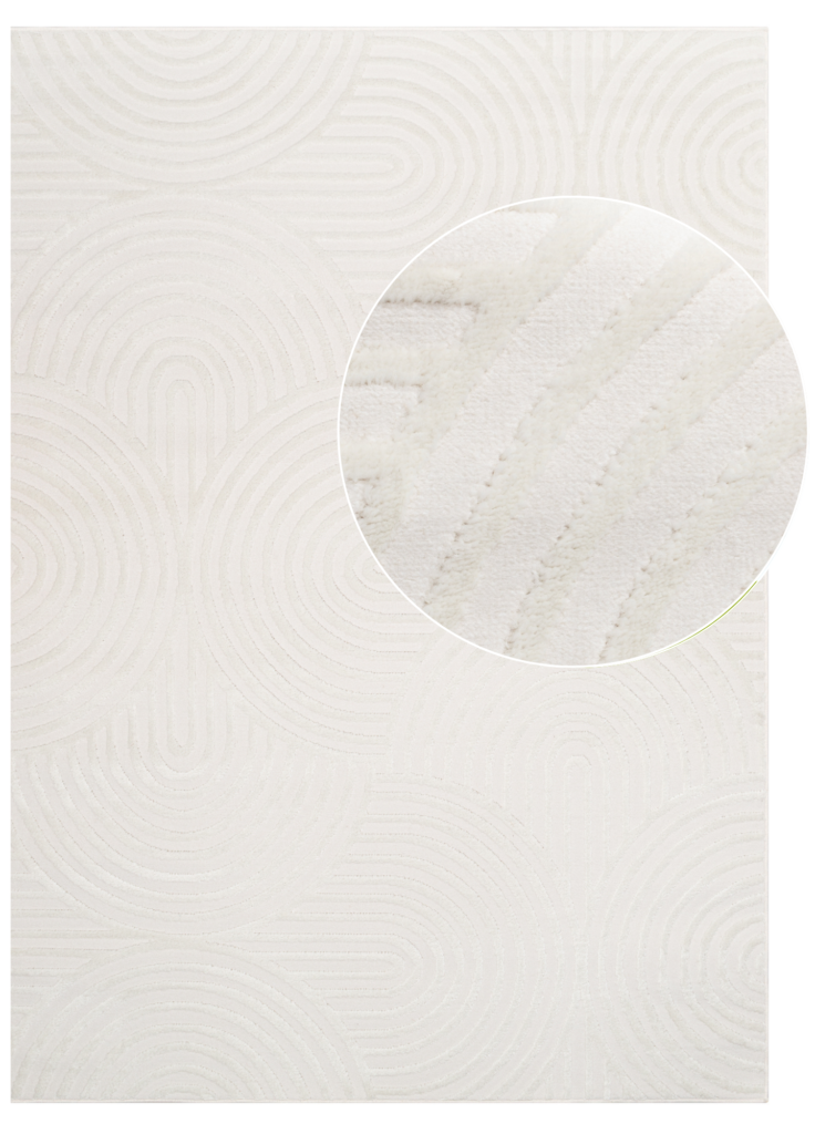Alfombra Hygge Blanco Roto Ovales