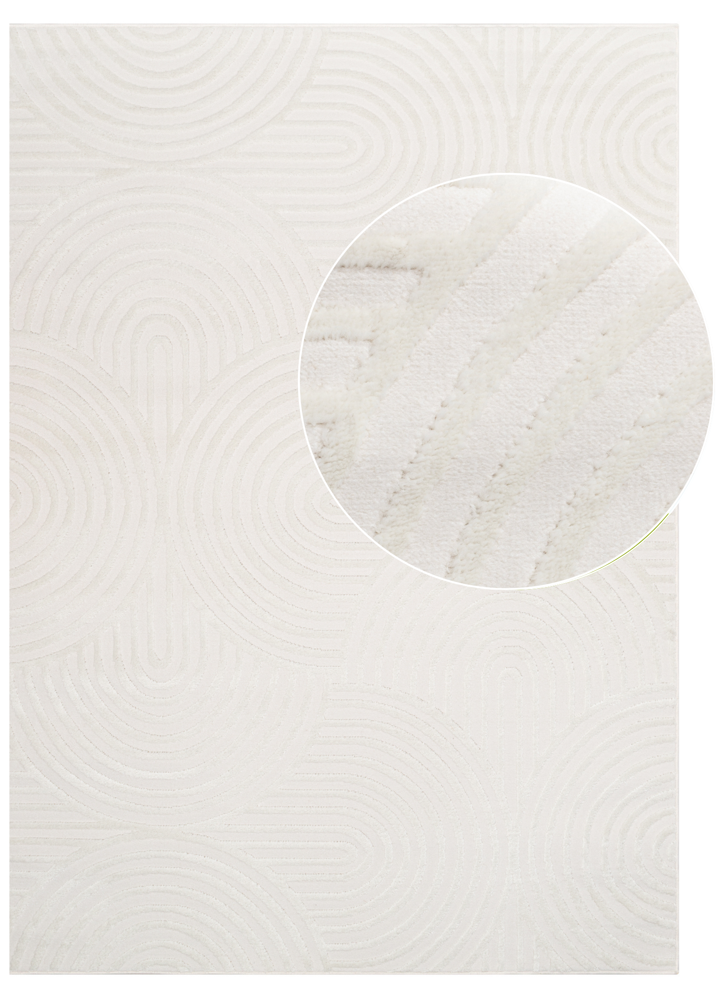 Alfombra Hygge Blanco Roto Ovales