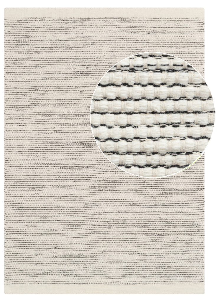 Alfombra Lana Loni Beige