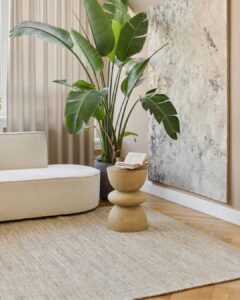 Alfombra Lana Loni Marrón Claro