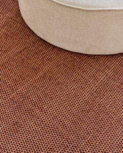 Alfombra Lana Loni Marrón Oscuro