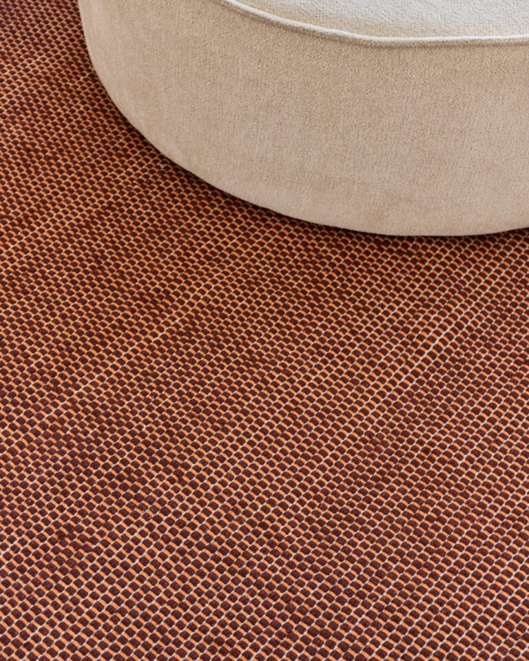 Alfombra Lana Loni Marrón Oscuro