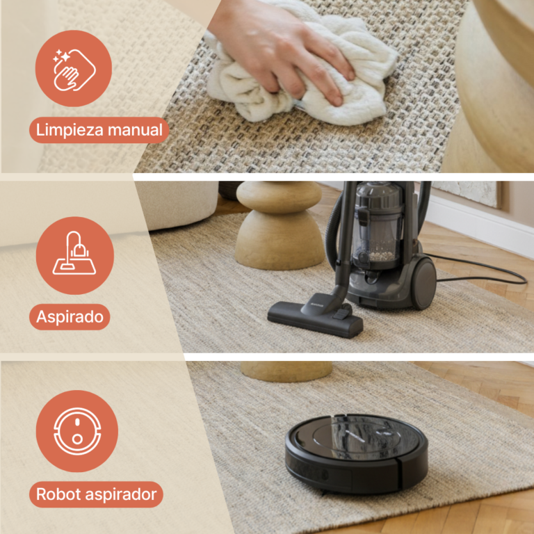 Alfombra Lana Loni Beige