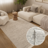 Alfombra Lana Loni Beige