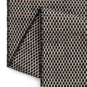 Alfombra Lana Loni Negra