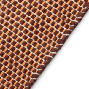 Alfombra Lana Loni Marrón Oscuro