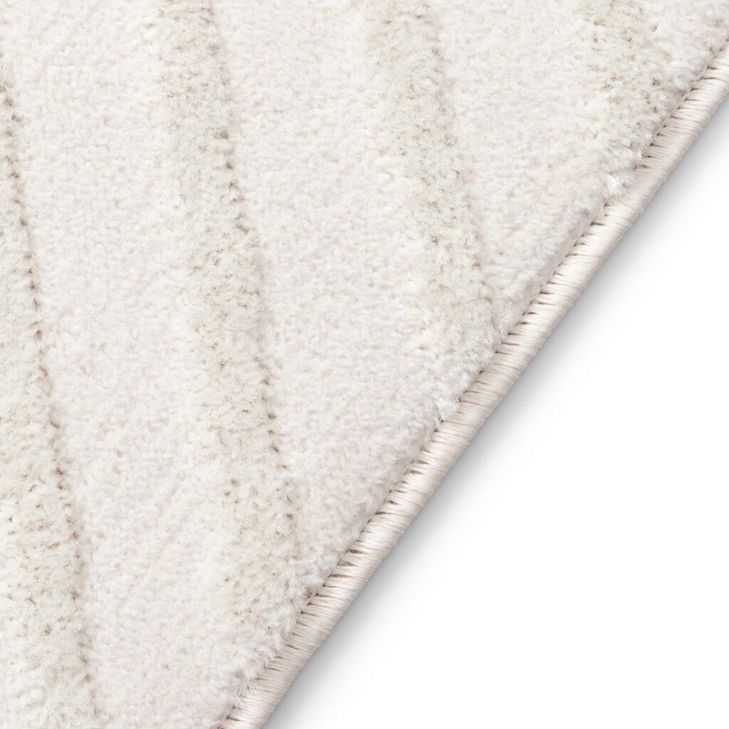 Alfombra Hygge Blanco Roto Rombos