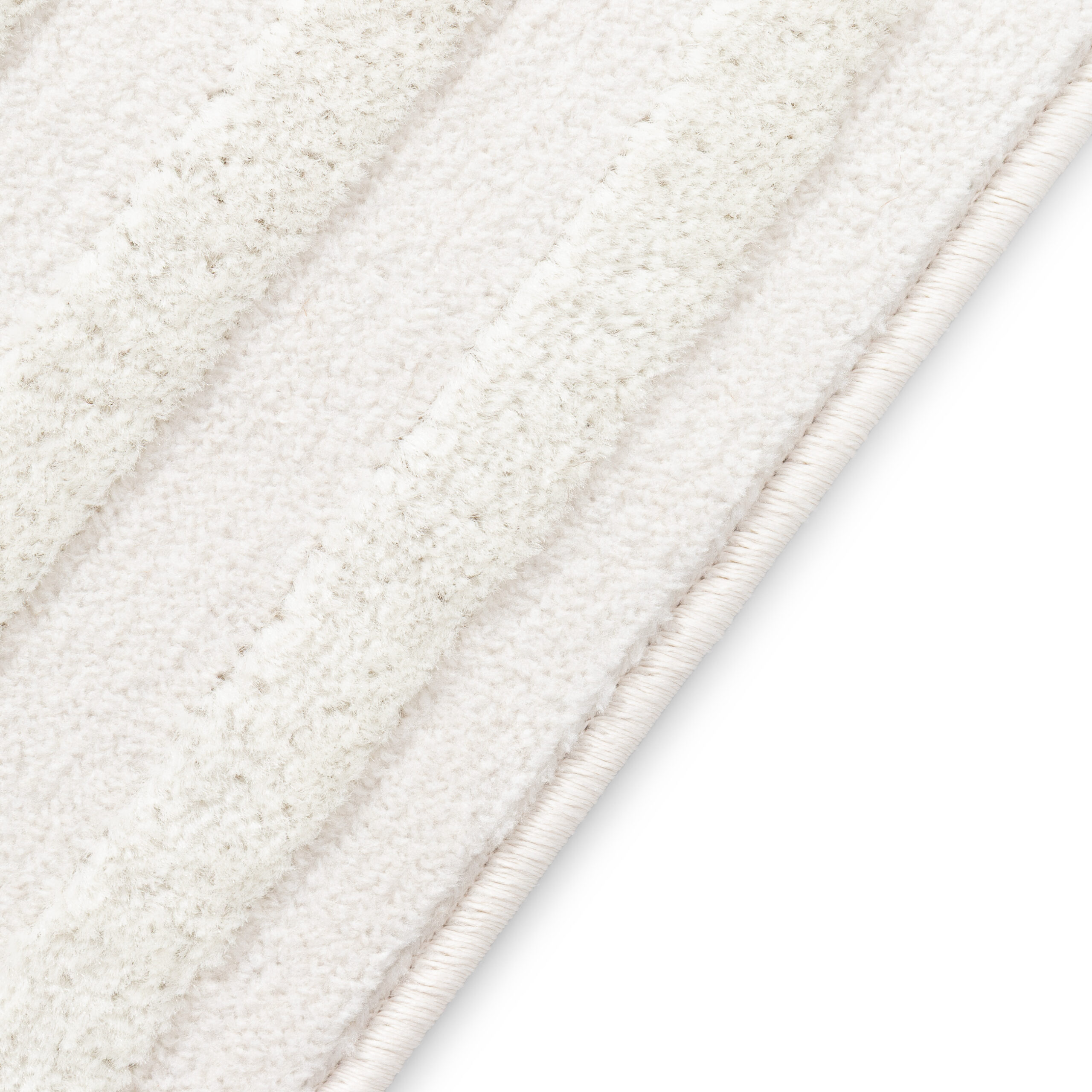 Alfombra Hygge Blanco Roto Líneas