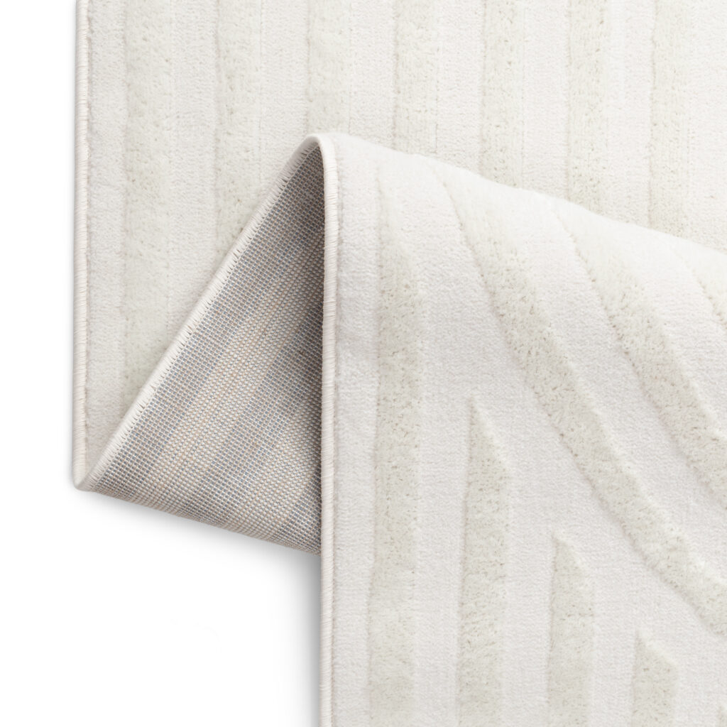 Alfombra Hygge Blanco Roto Líneas