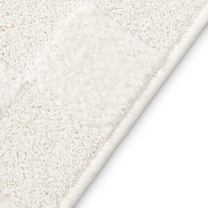 Alfombra Terra Crema Cuadros