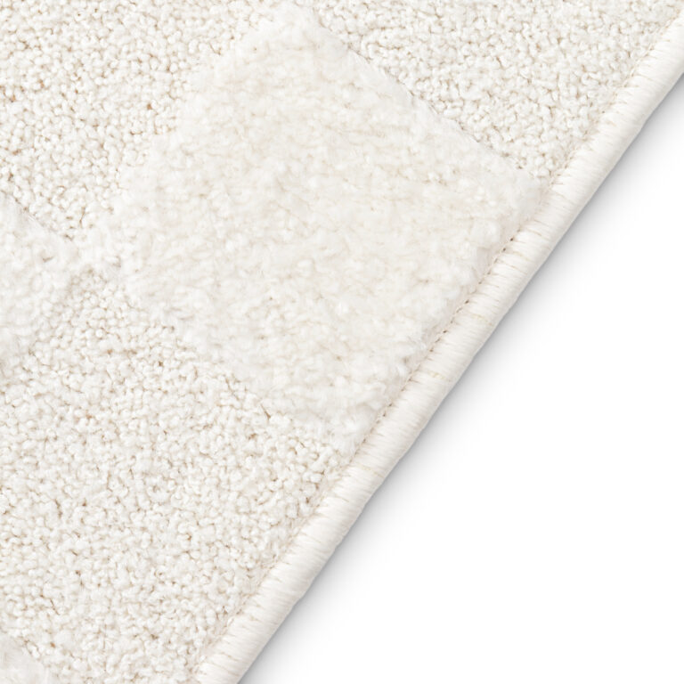 Alfombra Terra Crema Cuadros