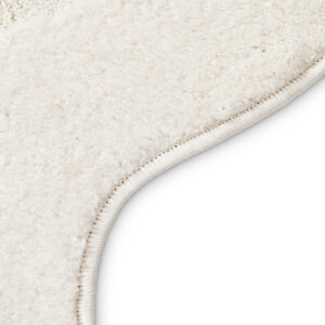 Alfombra Terra Crema Ola Forma Irregular